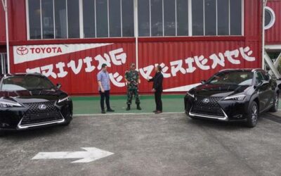 Jelang KTT G20, Toyota Kenalkan Lexus UX-300e ke Paspampres